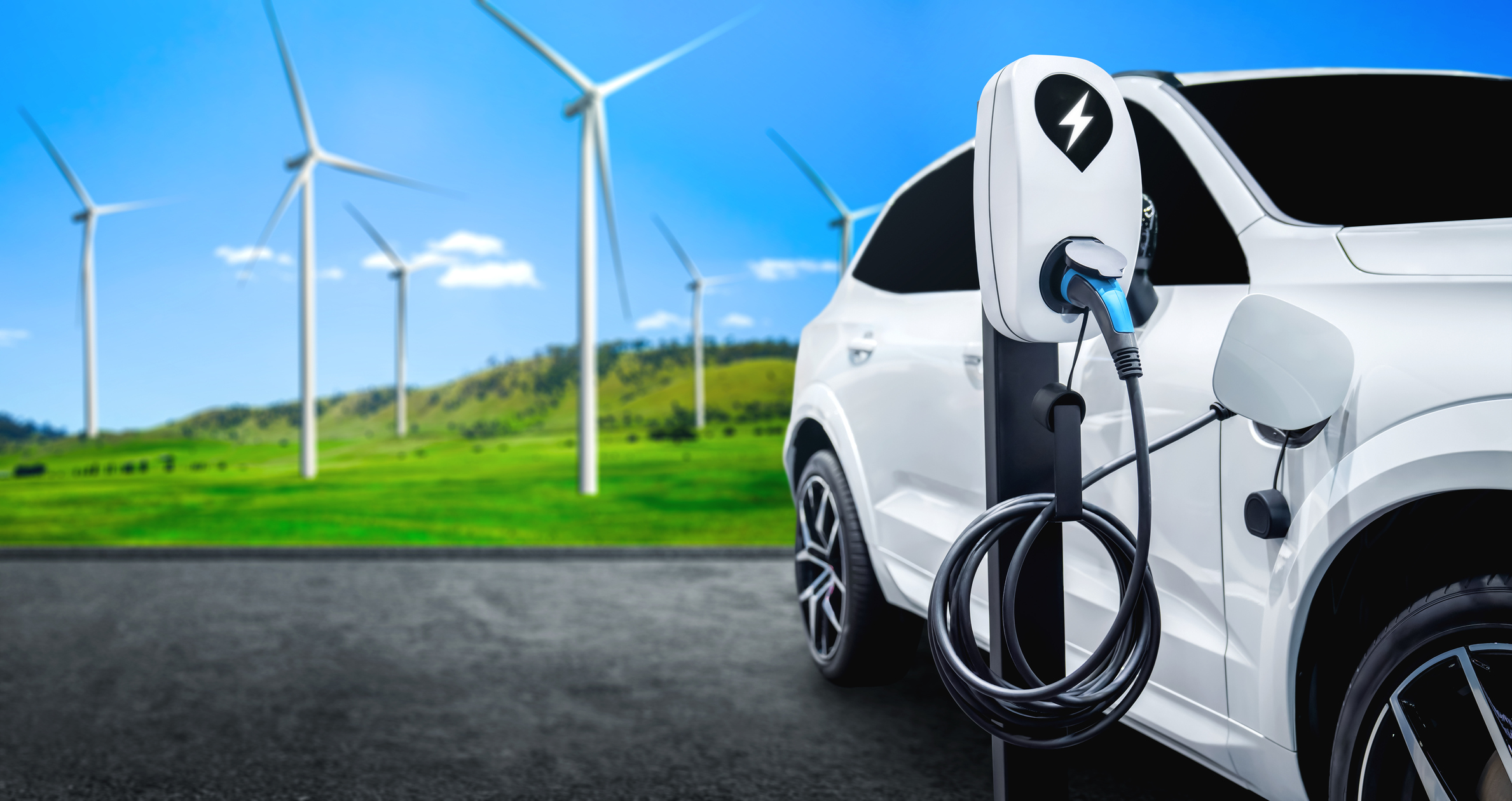 Carga eléctrica y aerogeneradores