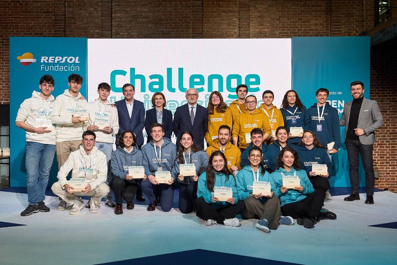 The winners of the University Challenge
