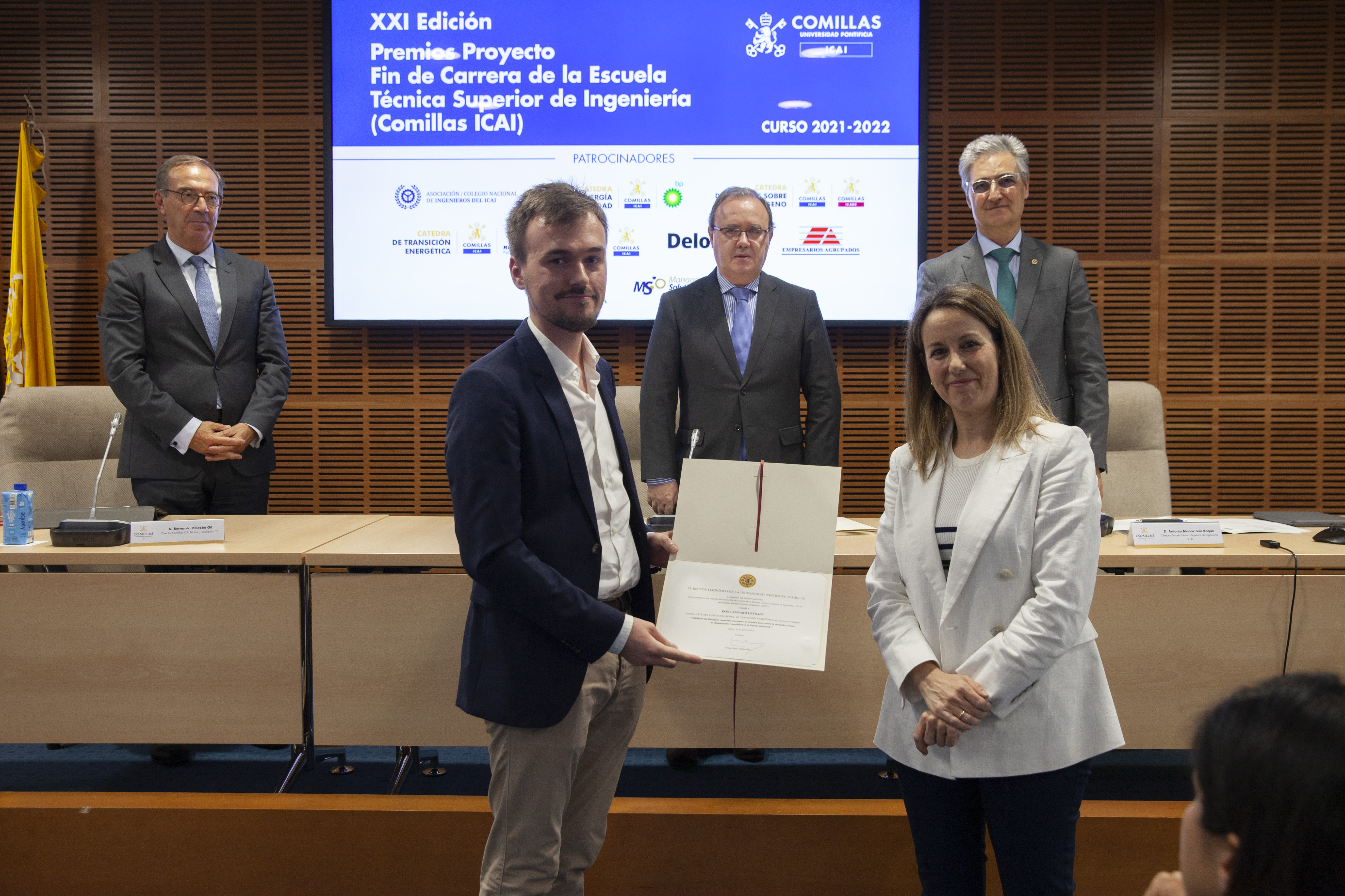 XXI Edición Premios Proyecto Fin de Carrera Comillas ICAI